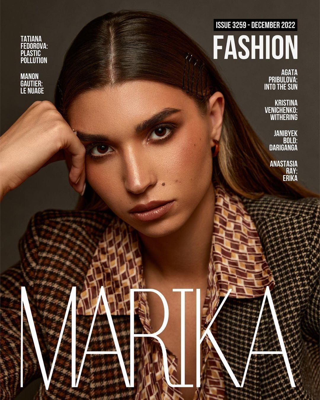 Erika pour le magazine Marika