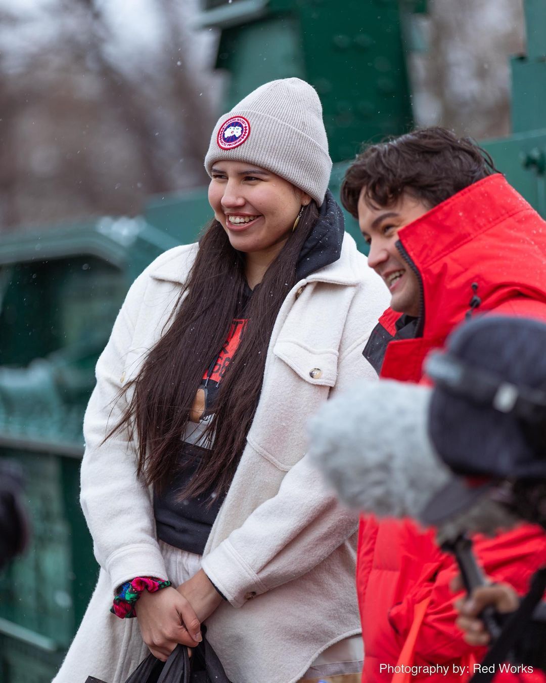 BTS with Michelle Chubb on the set of Reclaim(ed)!