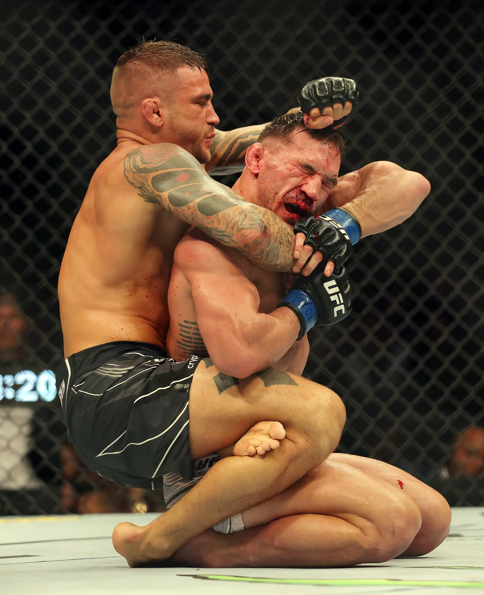 Dustin Poirier Wins Lightweight Bout at UFC 281