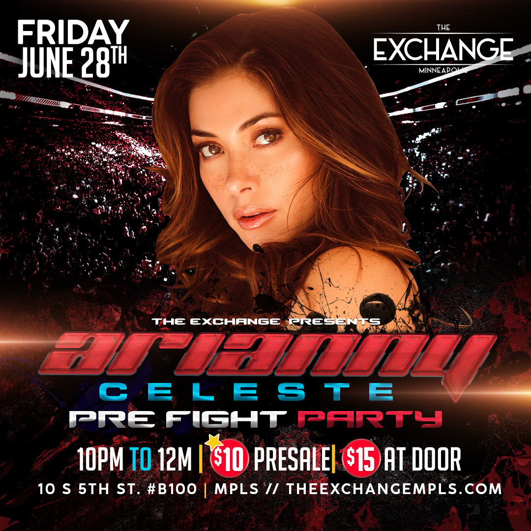 Arianny Celeste meets fans at The Exchange Minneapolis