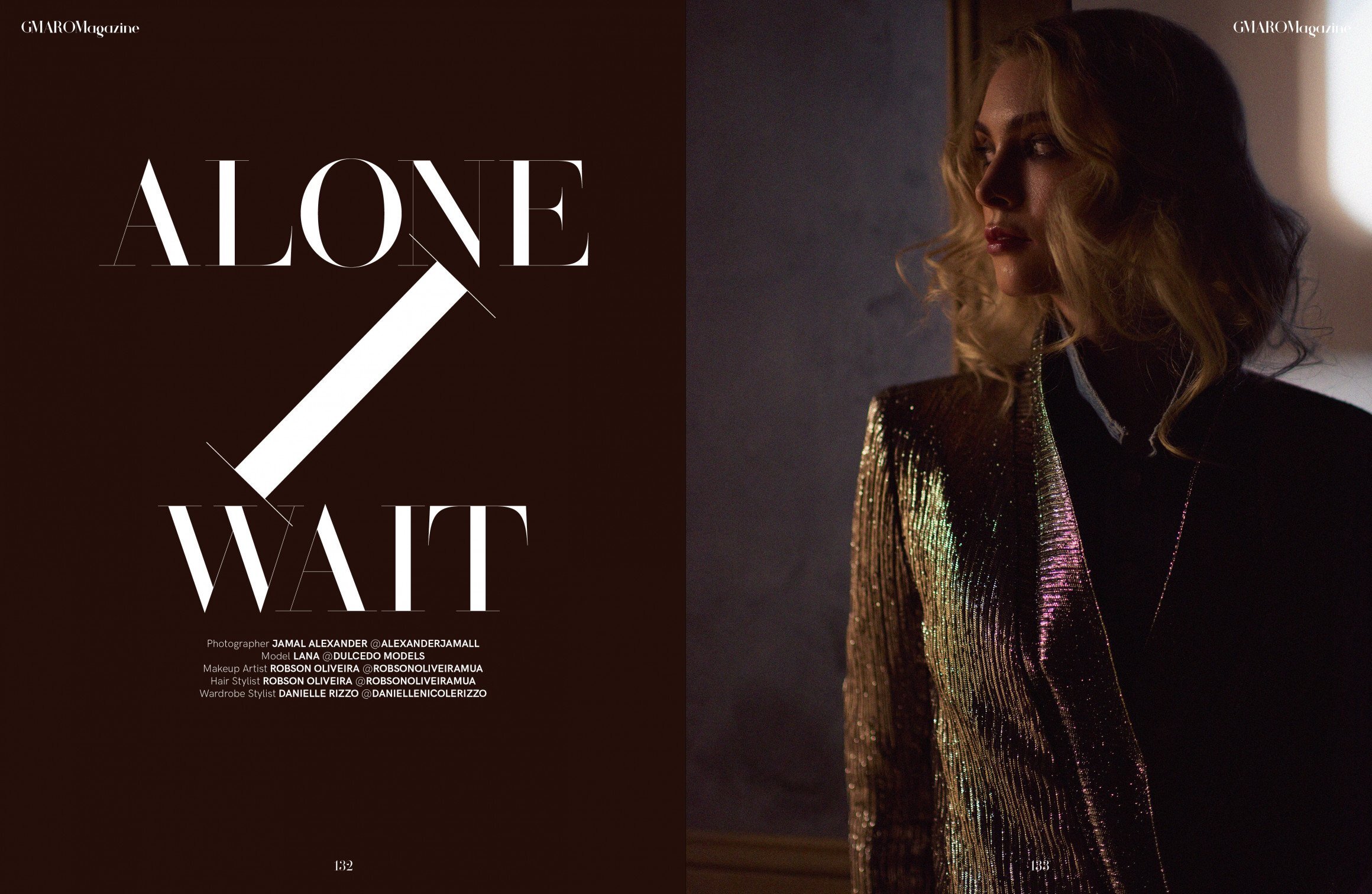 Lana Taylor pour le magazine Gmaro