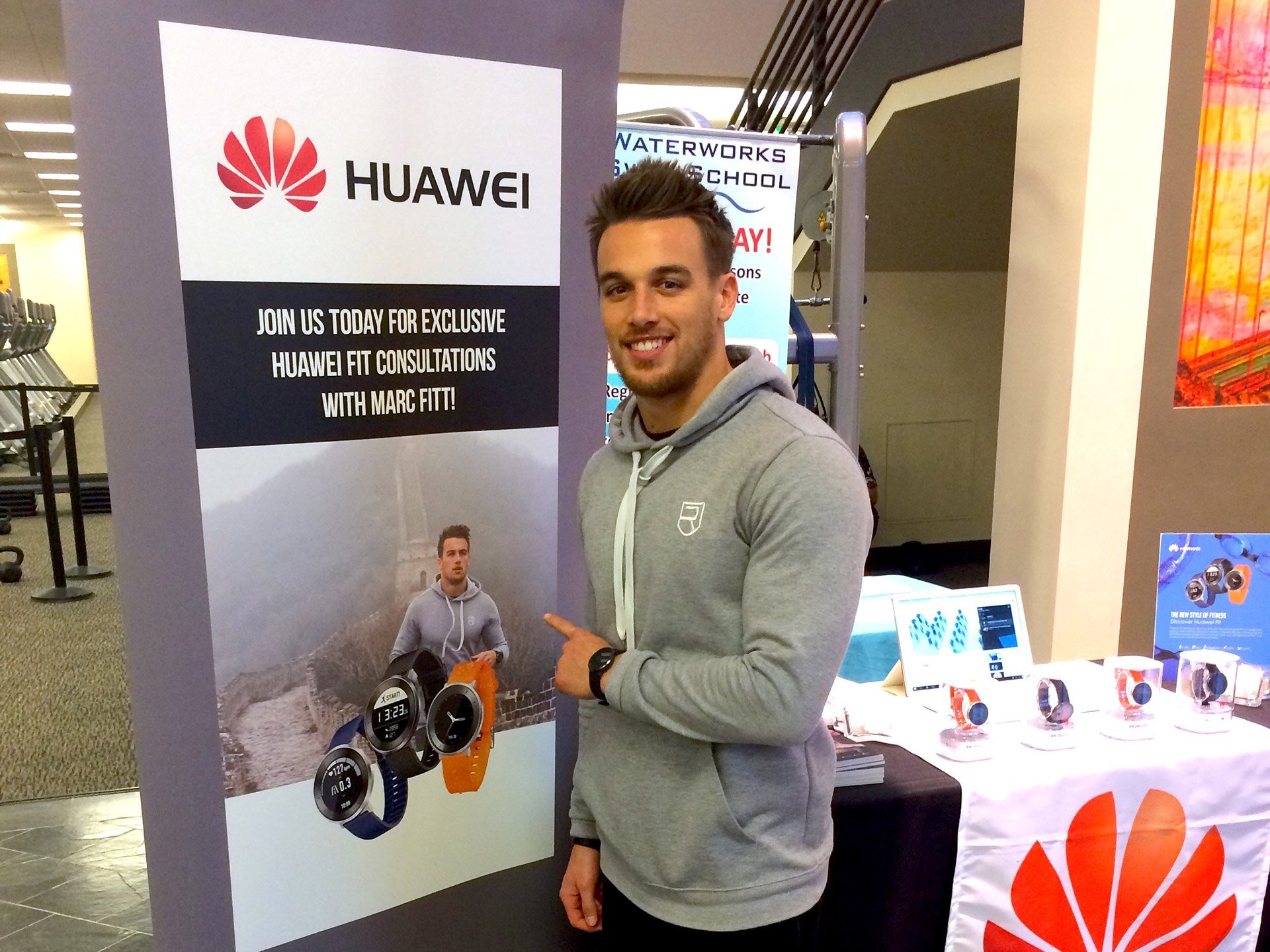 Marc Fitt devient le nouvel ambassadeur de HUAWEI FIT