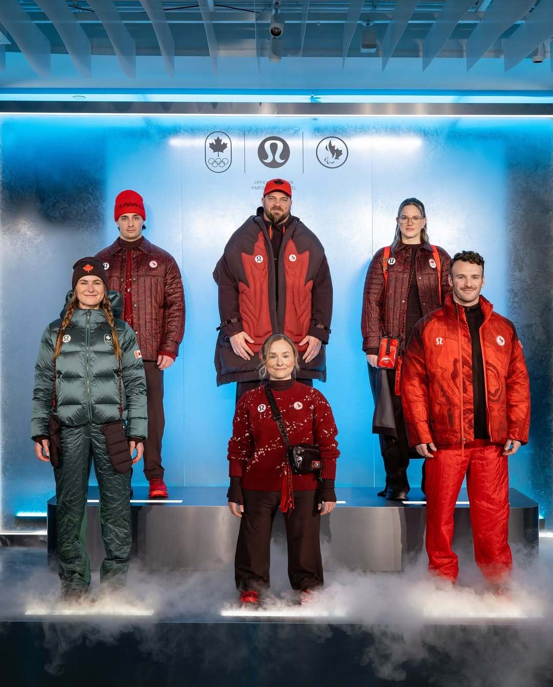 Tylermcgregor8 on the runway for the teamcanada x lululemon Kit Reveal giving us an exclus 2