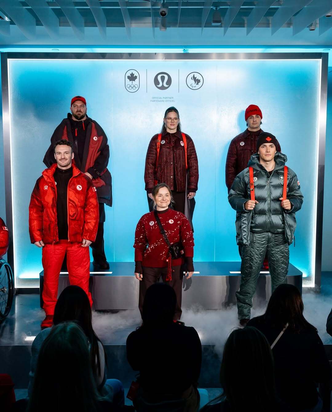 Tylermcgregor8 on the runway for the teamcanada x lululemon Kit Reveal giving us an exclus 4