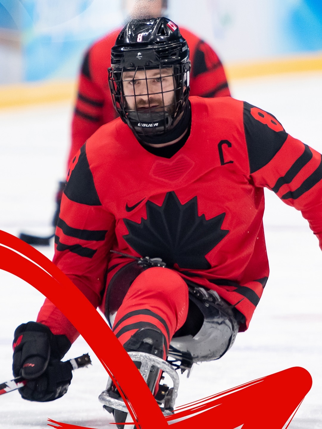 At 15 his hockey dreams were shattered A year later he discovered Para ice hockey and a new w 4