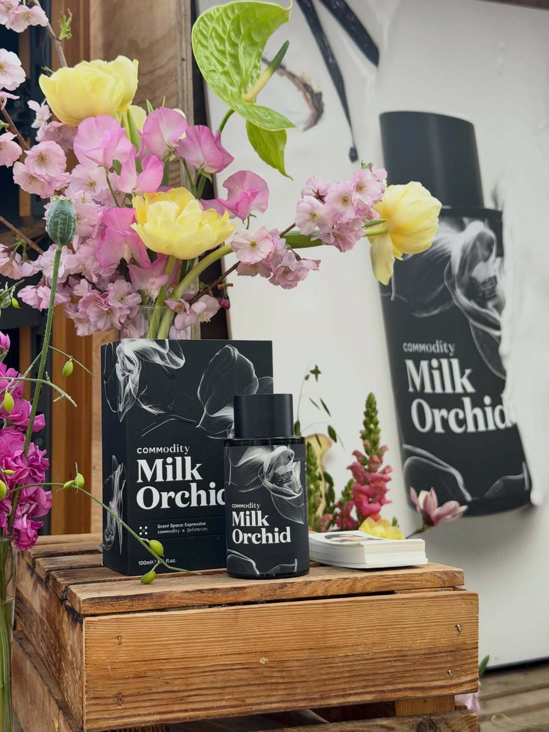 Celebrating the launch of Milk Orchid in Hamburg Thank you to everyone at headspace pr 1