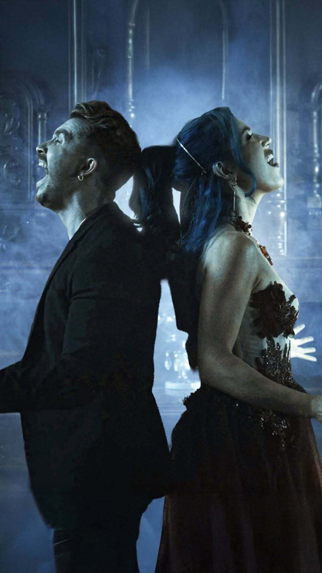 Cole Rolland, independent music talent, and Alissa White Gluz performing their new song 'Breathing'.