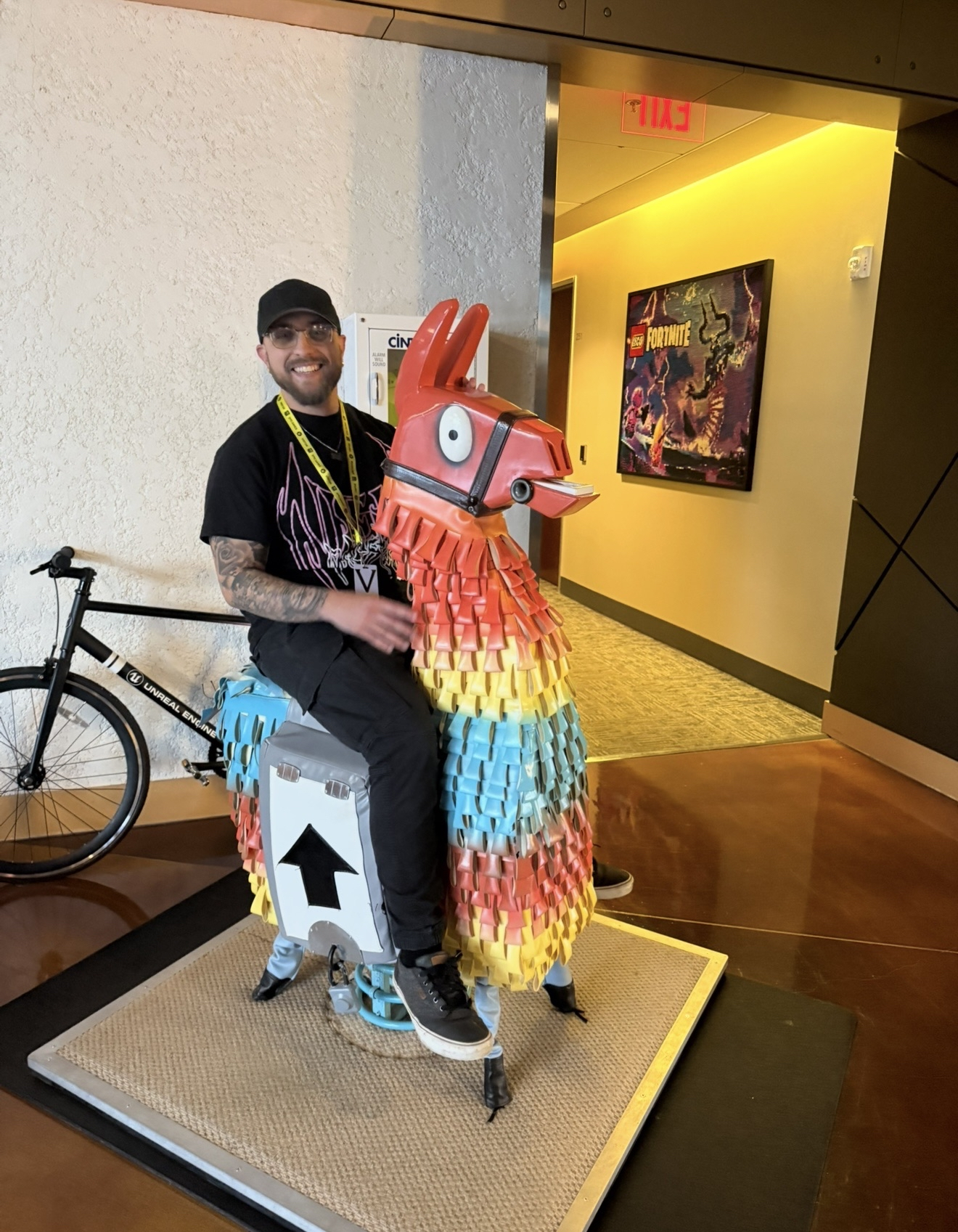 Gamer GoatR2 at the Epic HQ for a Private Event
