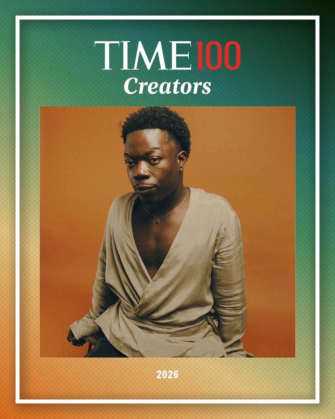 DeMarcus Shawn for TIME Magazine's 100 Most Influential Creators of 2026