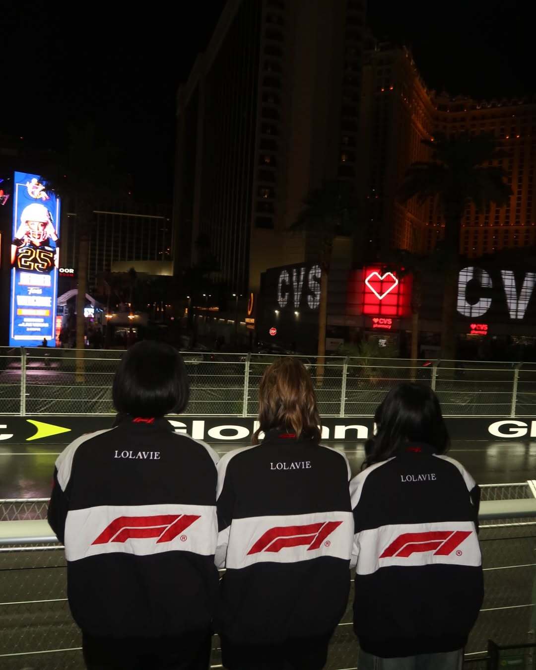 My first time going to F1 This was the qualifying race night so it was super rainy which I th 1