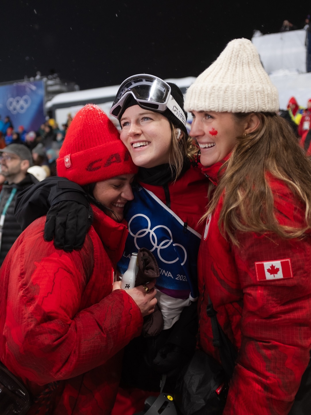 Cassie Sharpe representing Team Canada at the Milano Cortina 2026 Winter Olympics.