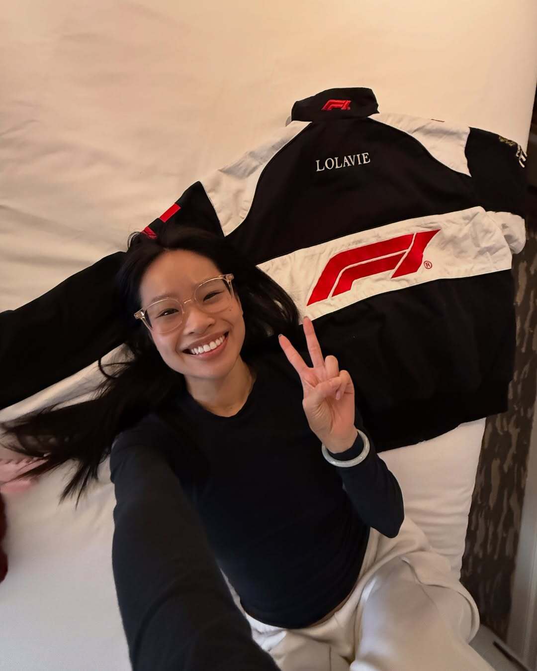 So ready for F1 weekend ️ But karaoke last night the crowd said no ️ 1