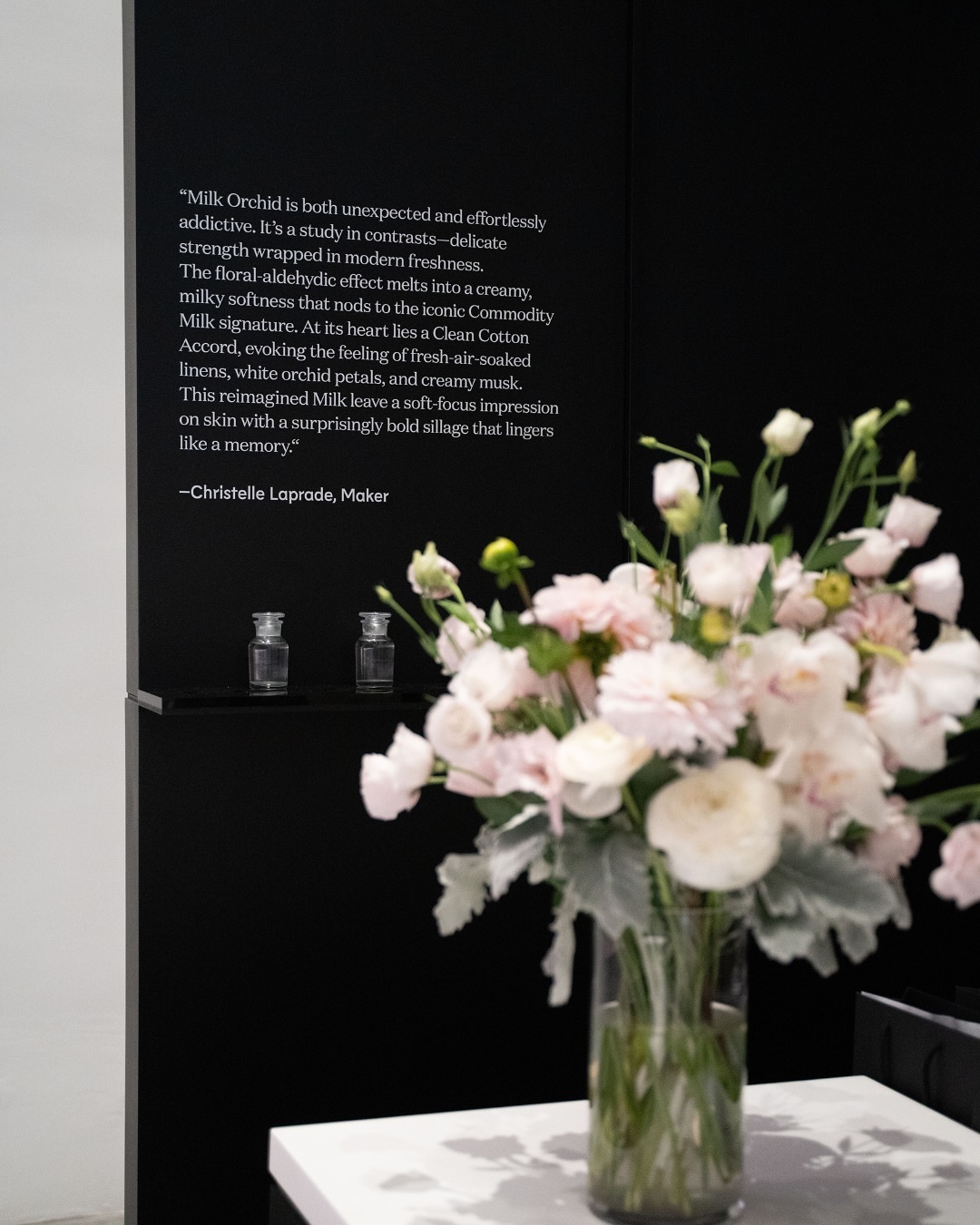 Thanks to everyone who stopped by our So Ho flagship this weekend to meet Milk Orchids co creato 1