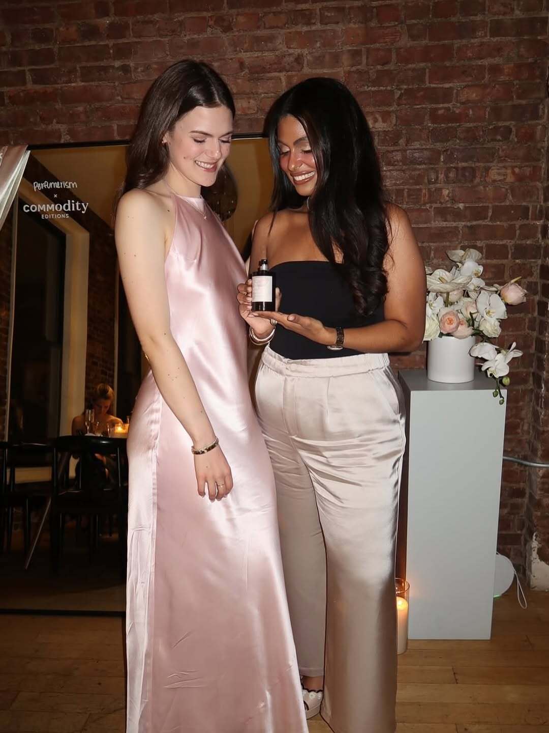 Celebrating the launch of milk orchid with some lovely friends in NYC commodity 6