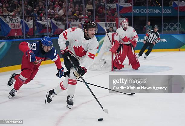 Josh Morrissey representing Team Canada at the Milano Cortina 2026 Winter Olympics.