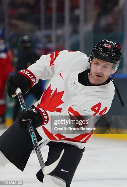 Josh Morrissey representing Team Canada at the Milano Cortina 2026 Winter Olympics.