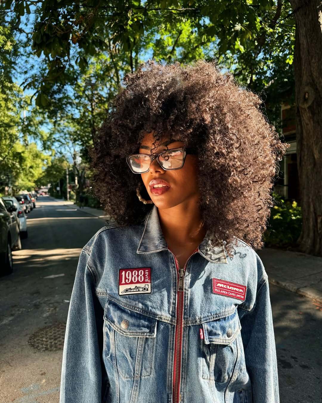 He said he loves me I already know Did we miss the afro