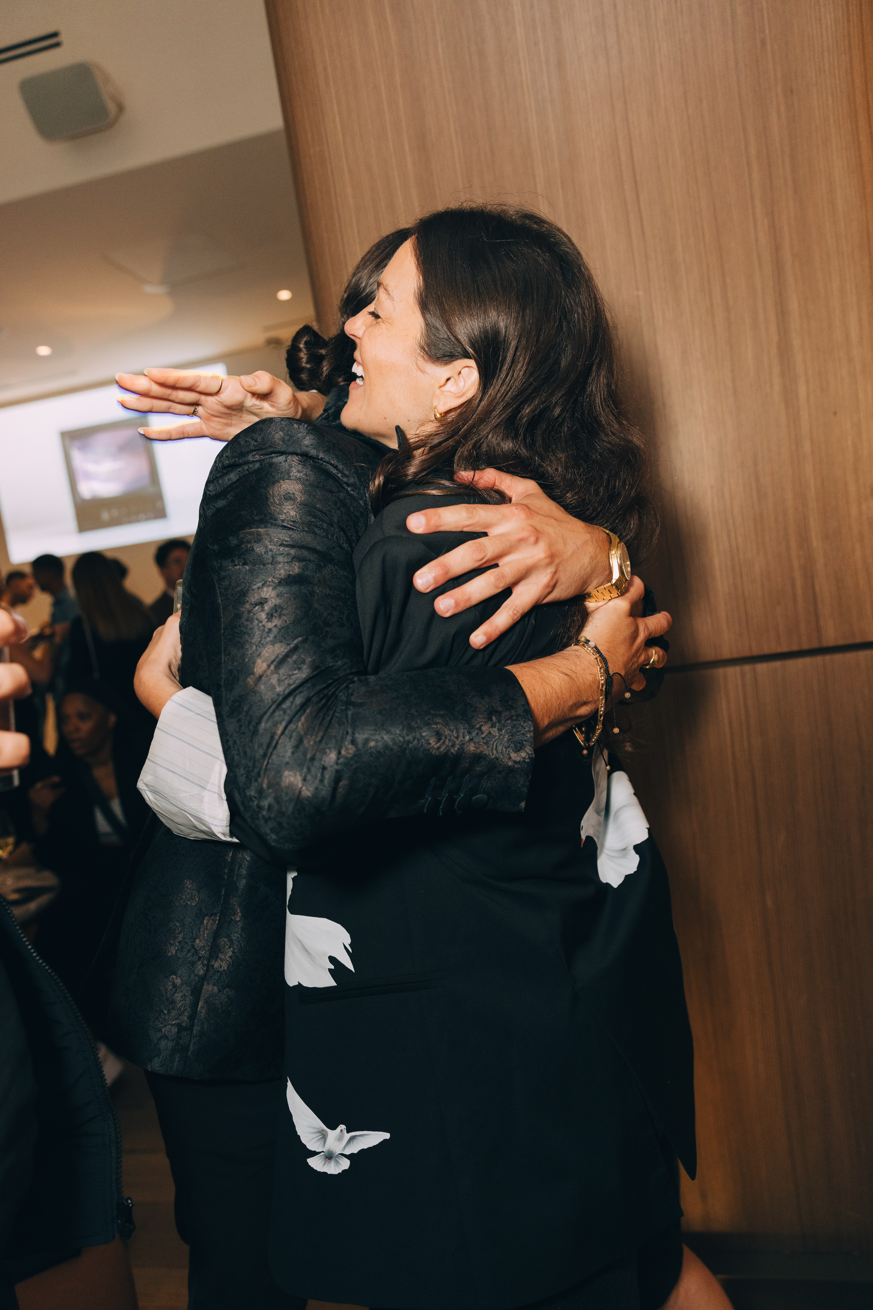 Andy & Karim Leduc at the Launch Event