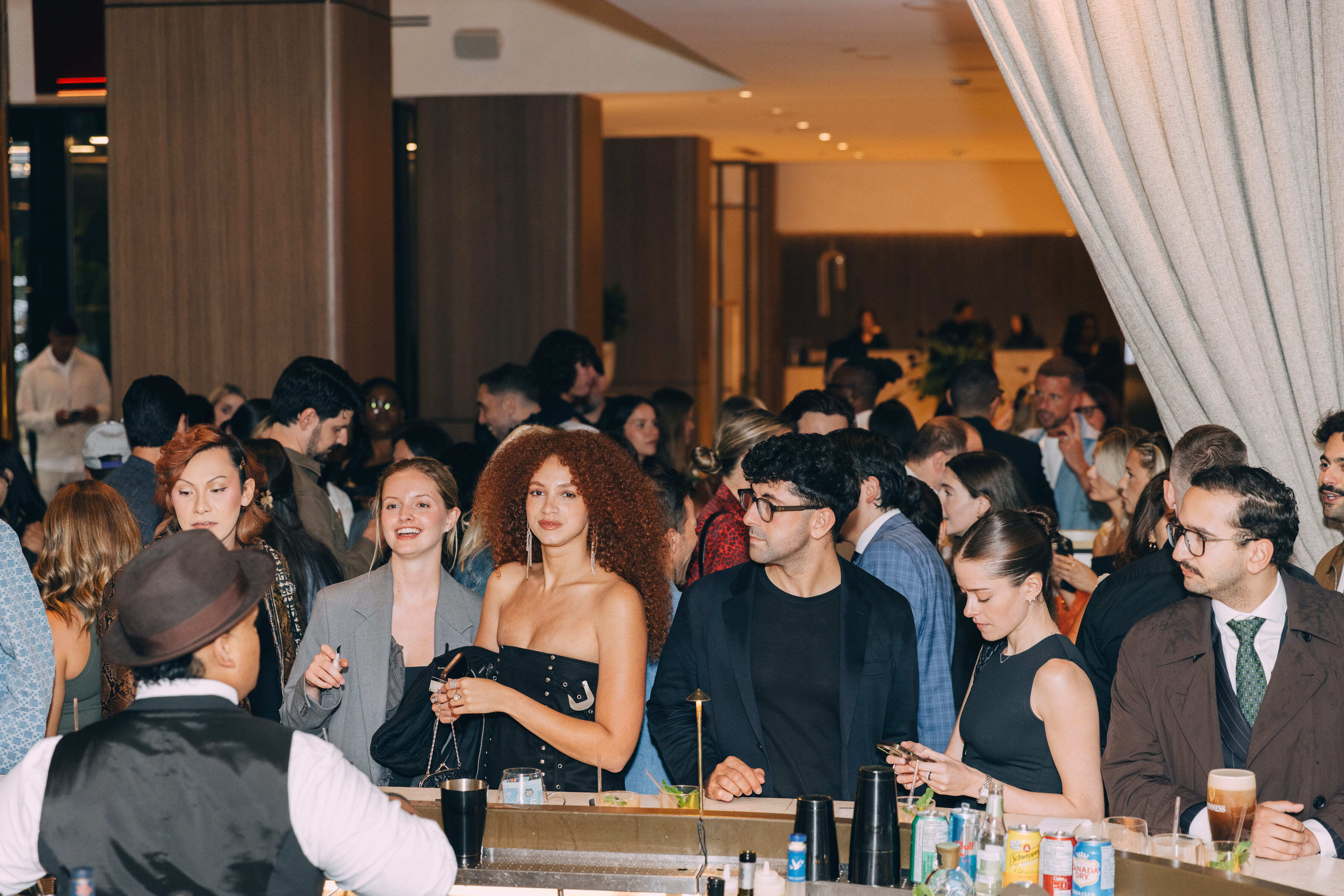 Image of group shot at the Rebrand Launch Event.