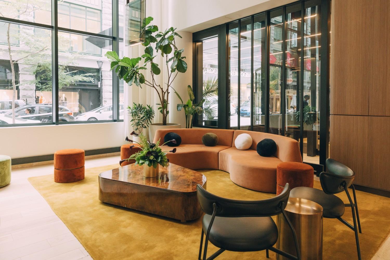 Image of the Vogue Hotel Lounge at the Launch Event.