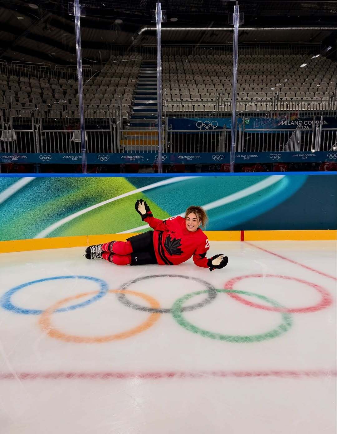Sarah Nurse for Team Canada at the Milano Cortina 2026 Winter Olympics.